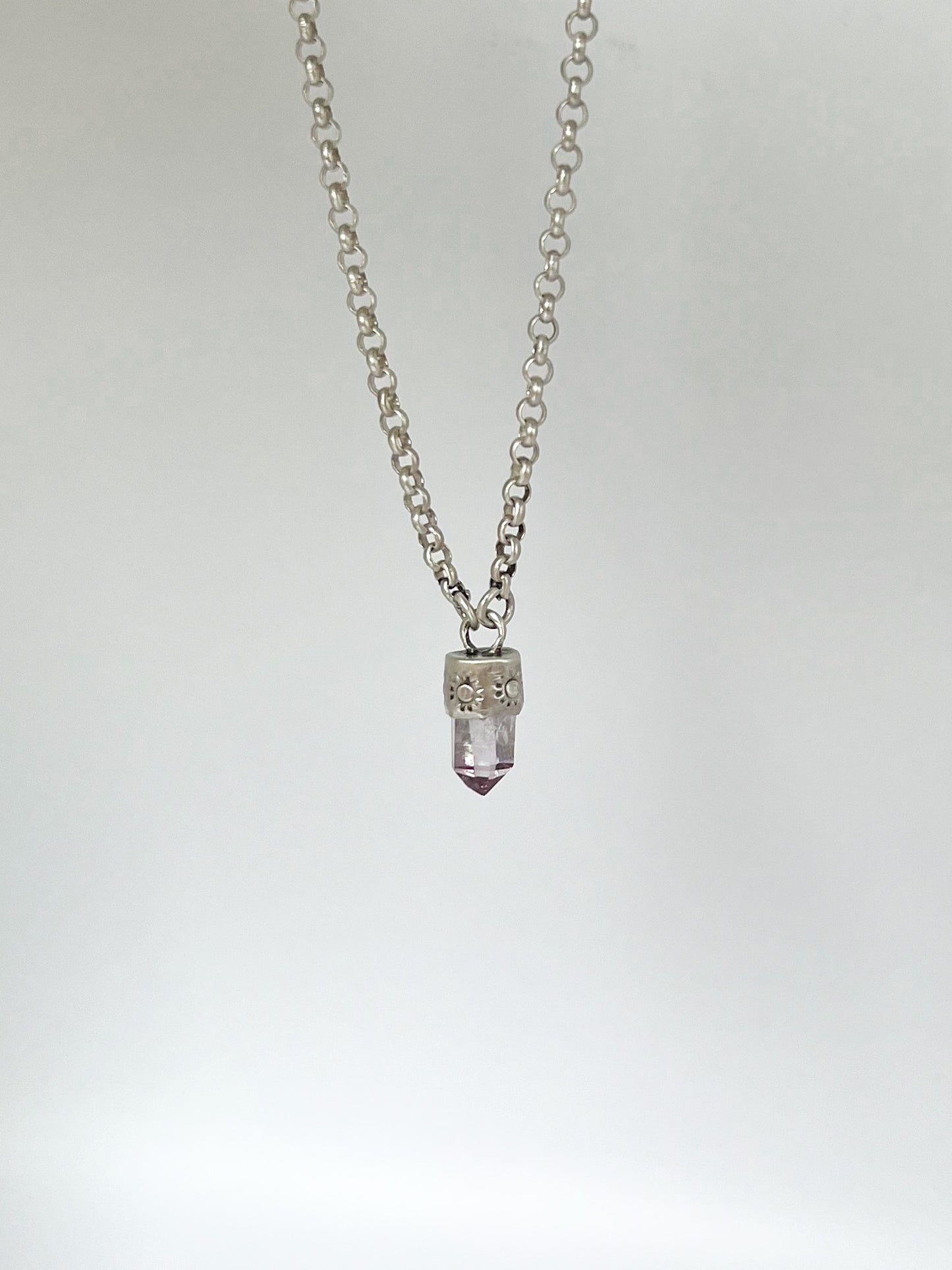Vera cruz amethyst necklace