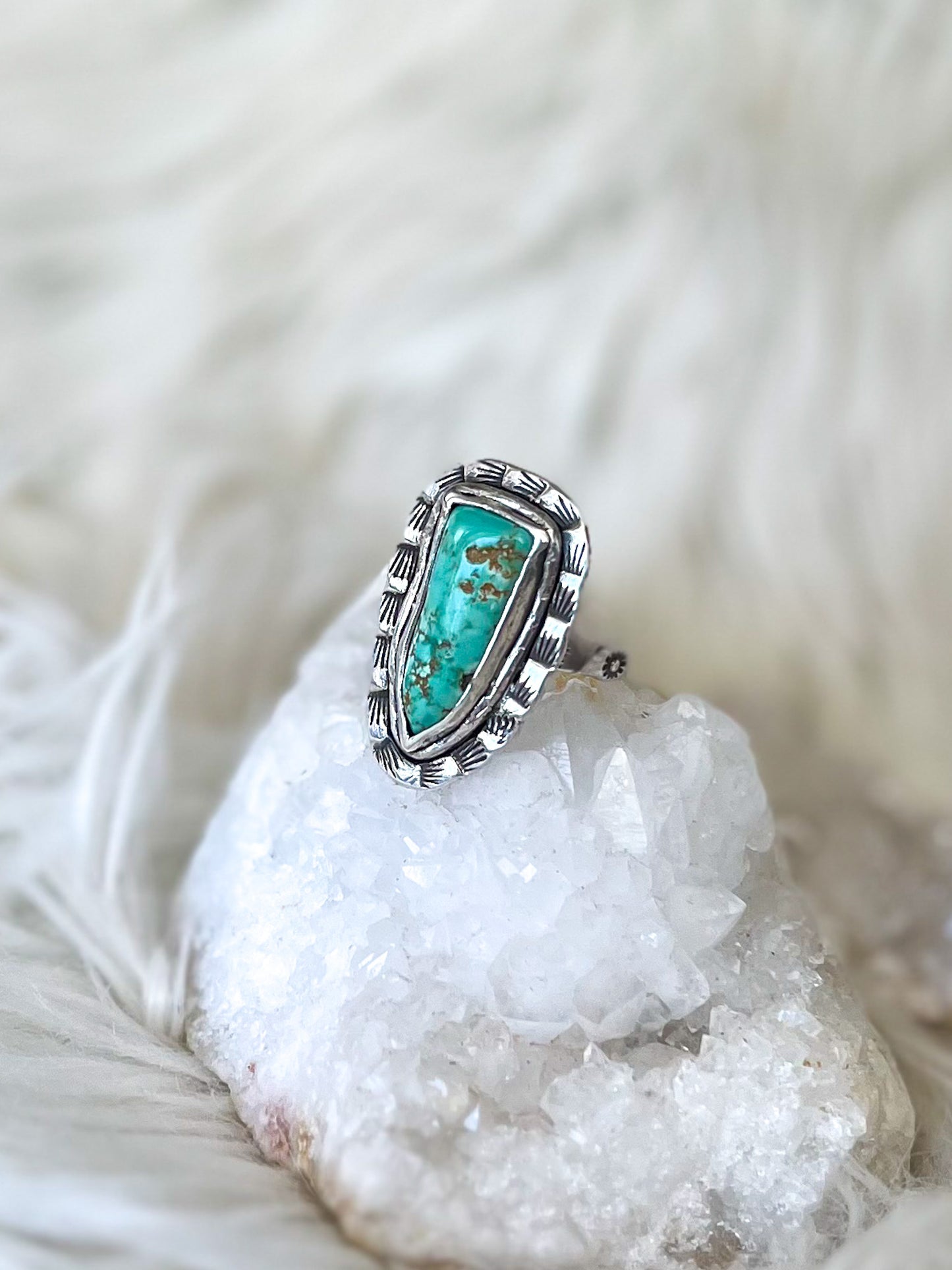 Carico Lake Turquoise Ring